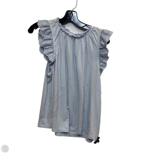 Top Sleeveless By Lc Lauren Conrad In Blue, Size: Lp