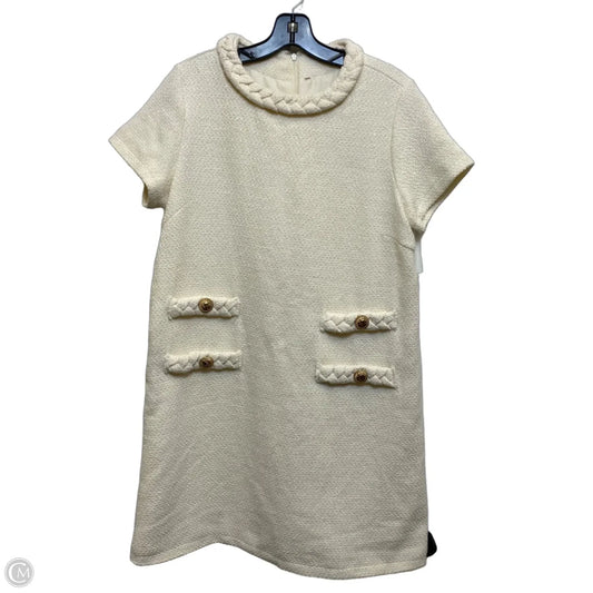 Dress Casual Short By Cmf In Cream, Size: M