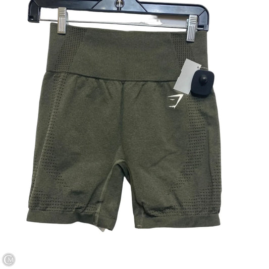 Athletic Shorts By Gym Shark In Green, Size: M