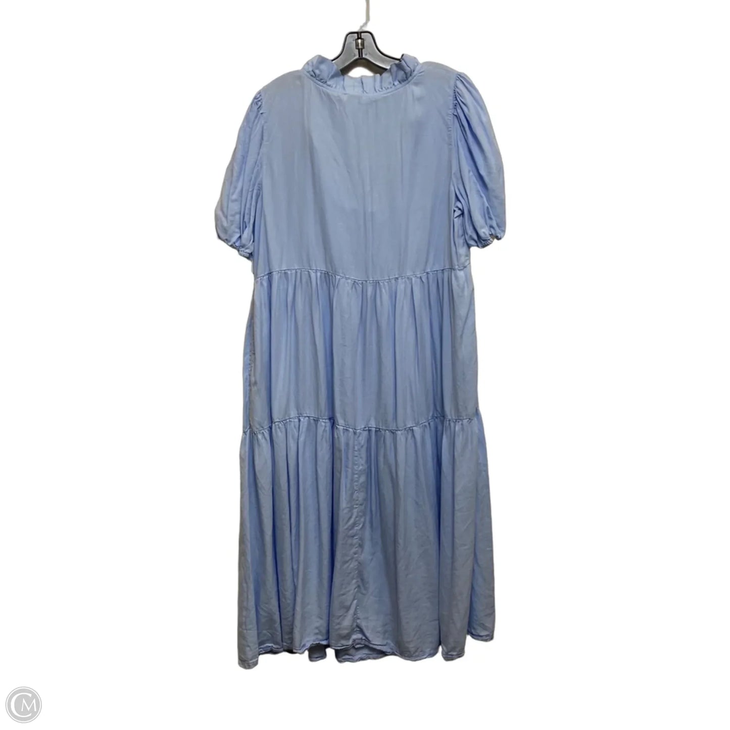 Dress Casual Midi By Crown And Ivy In Blue, Size: Xl