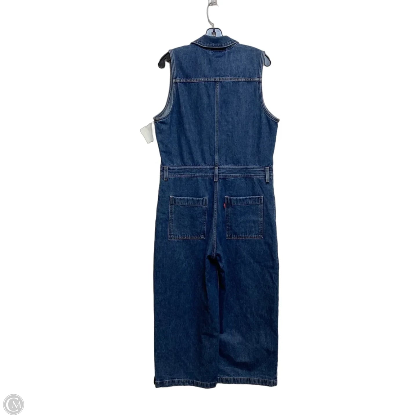 Jumpsuit By Levis In Blue Denim, Size: L