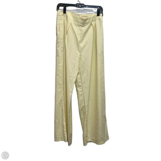 Pants Wide Leg By Morrisday The Label In Yellow, Size: L