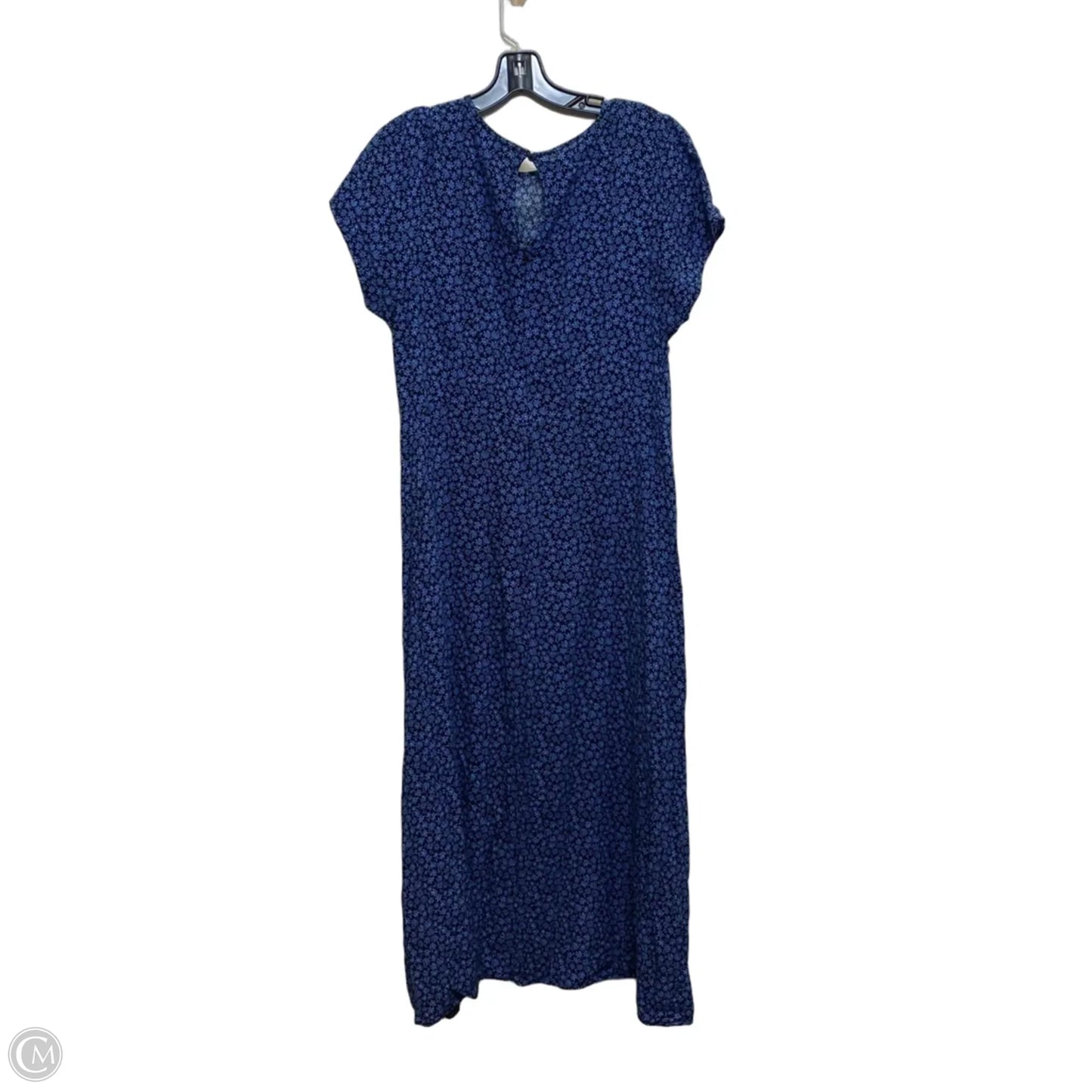 Dress Casual Midi By Brass And Row By CTS In Blue, Size: Xl