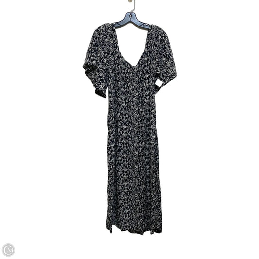 Dress Casual Midi By A New Day In Black & White, Size: L