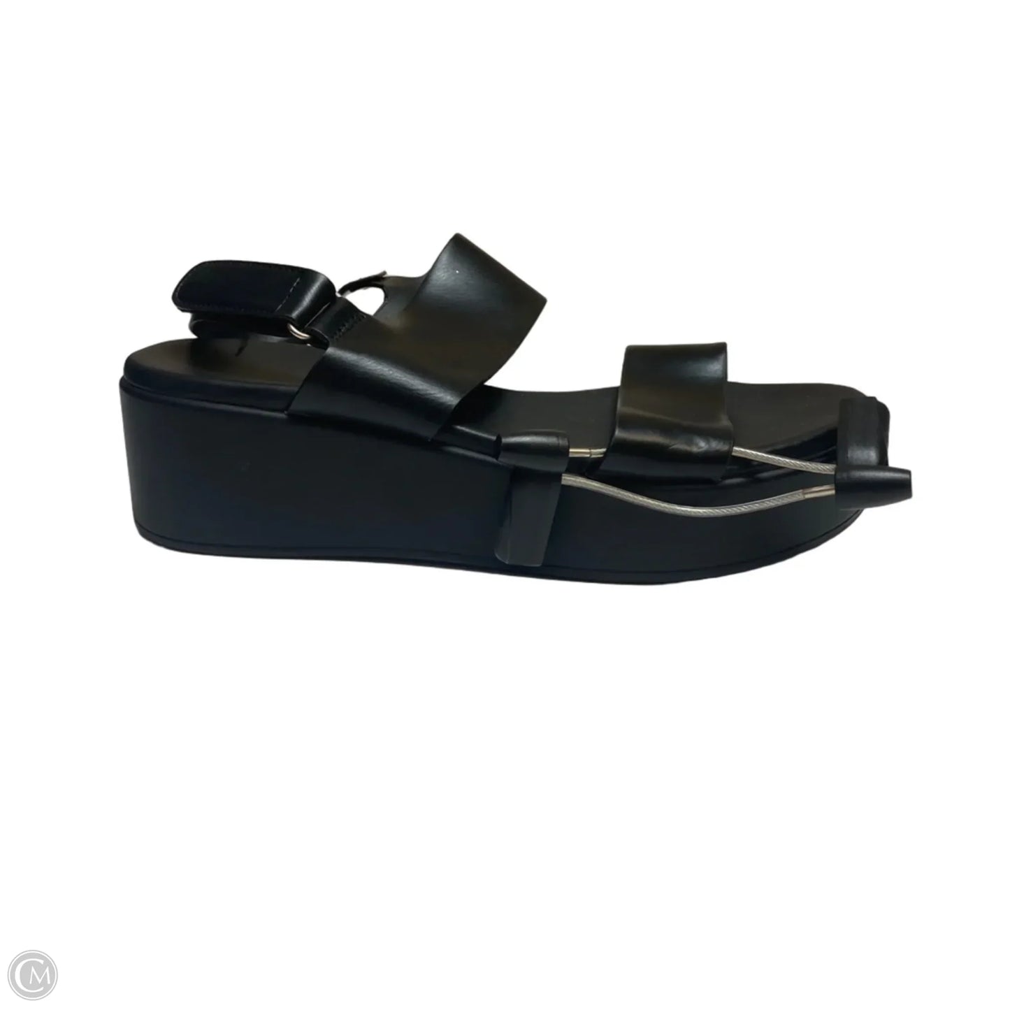 Sandals Heels Platform By Aldo In Black, Size: 8