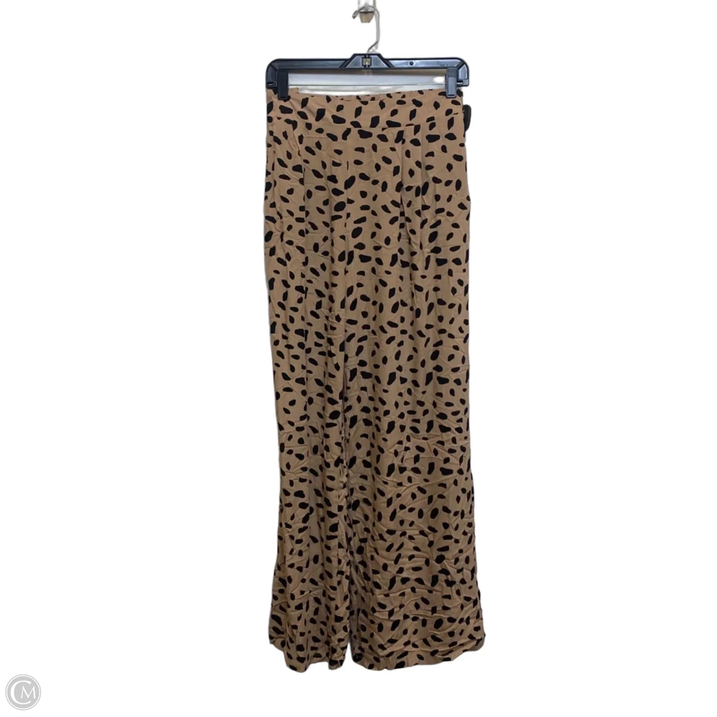 Pants Wide Leg By Milk & Honey In Black & Brown, Size: L
