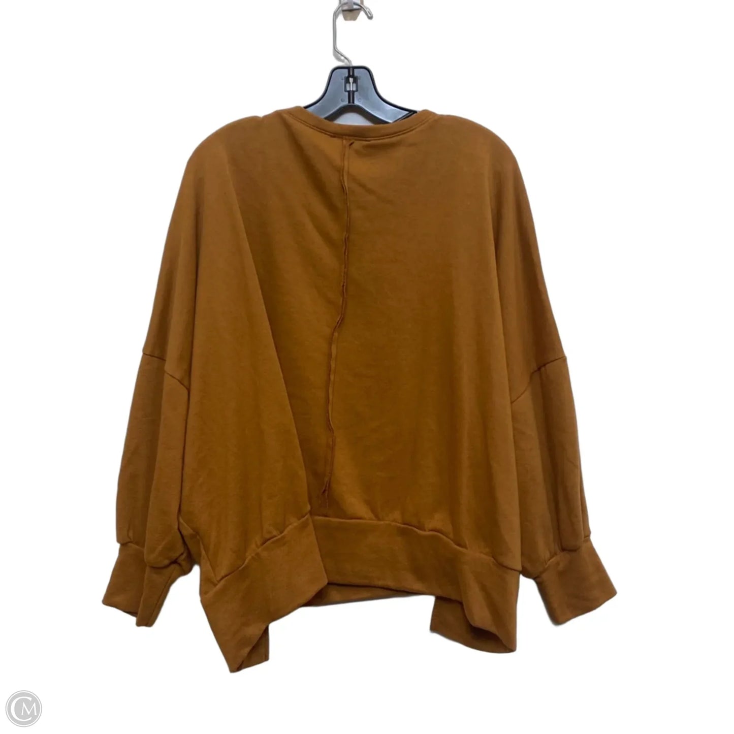 Sweatshirt Collar By Charlotte Avery In Brown, Size: Xl