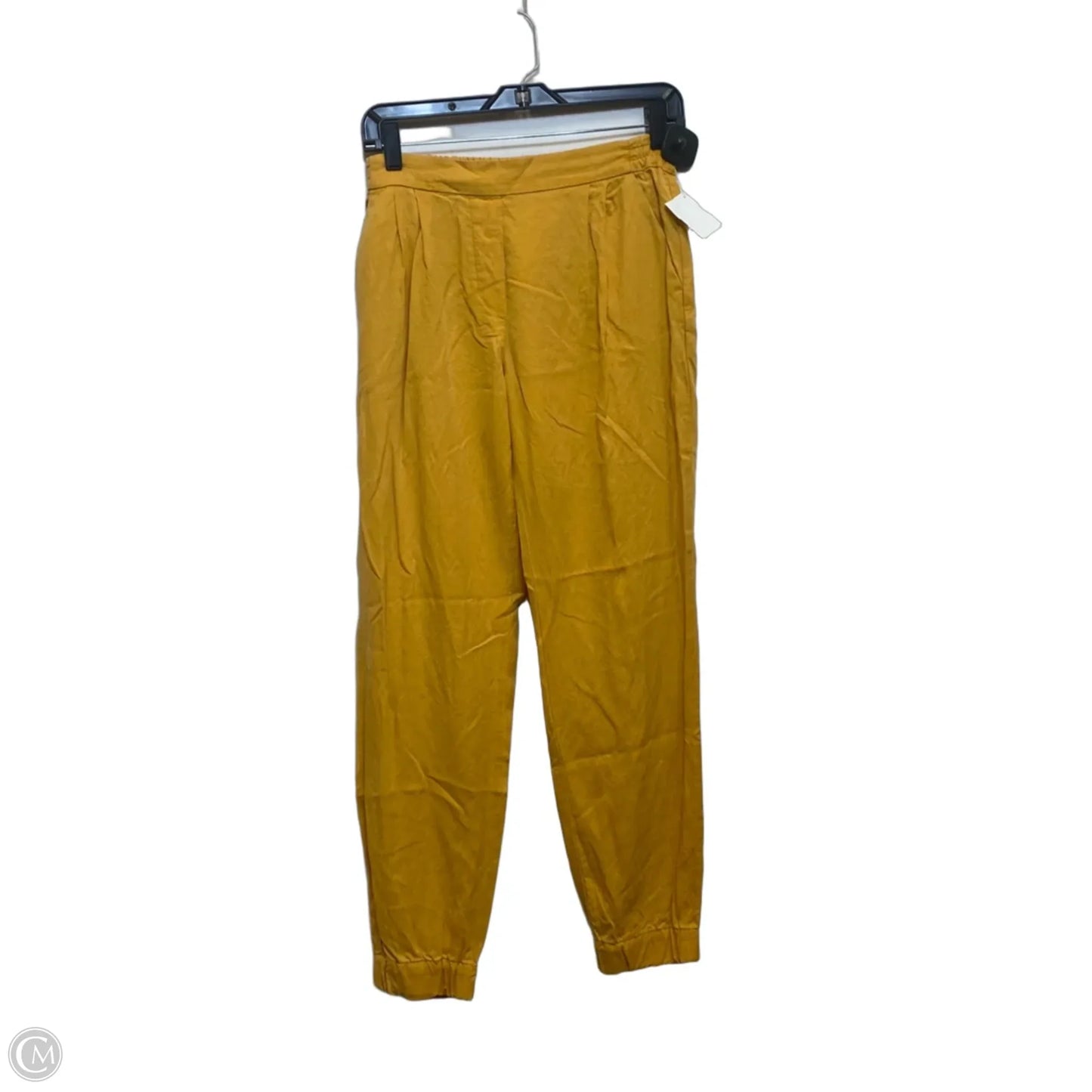Pants Joggers By Mng In Yellow, Size: S