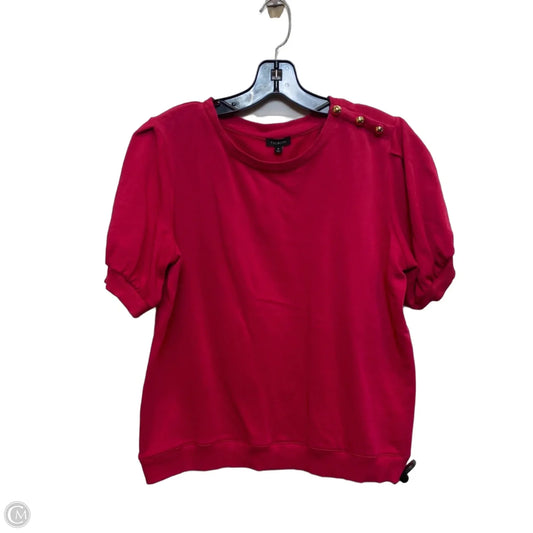 Top Short Sleeve By Talbots In Pink, Size: M