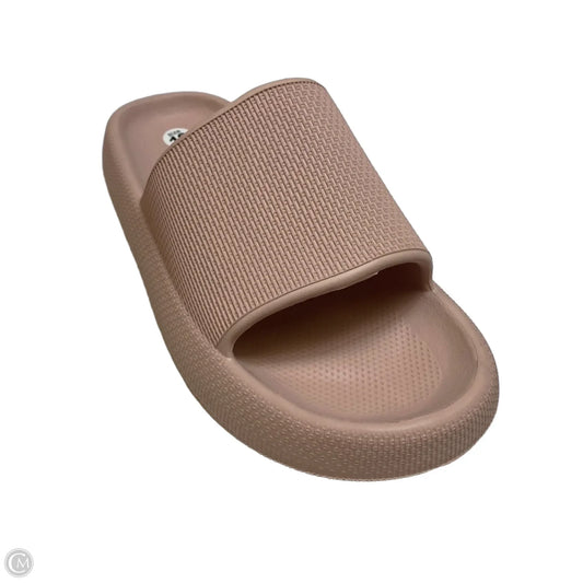 Sandals Flats By Stylus In Pink, Size: 10