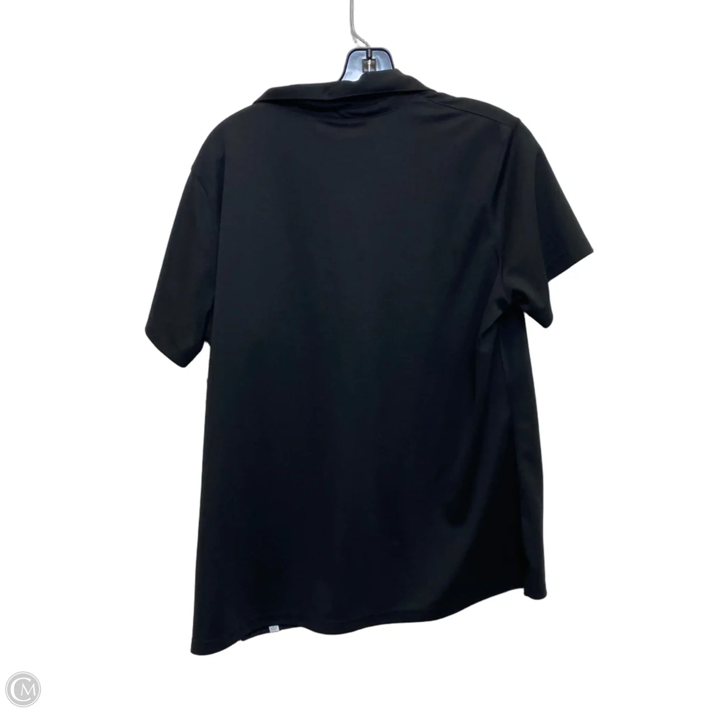 Athletic Top Short Sleeve By Lady Hagen In Black, Size: Xxl