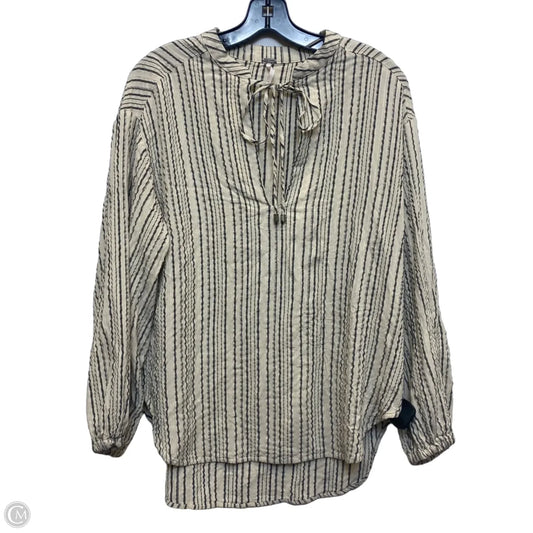 Top Long Sleeve By Free People In Cream, Size: Xs