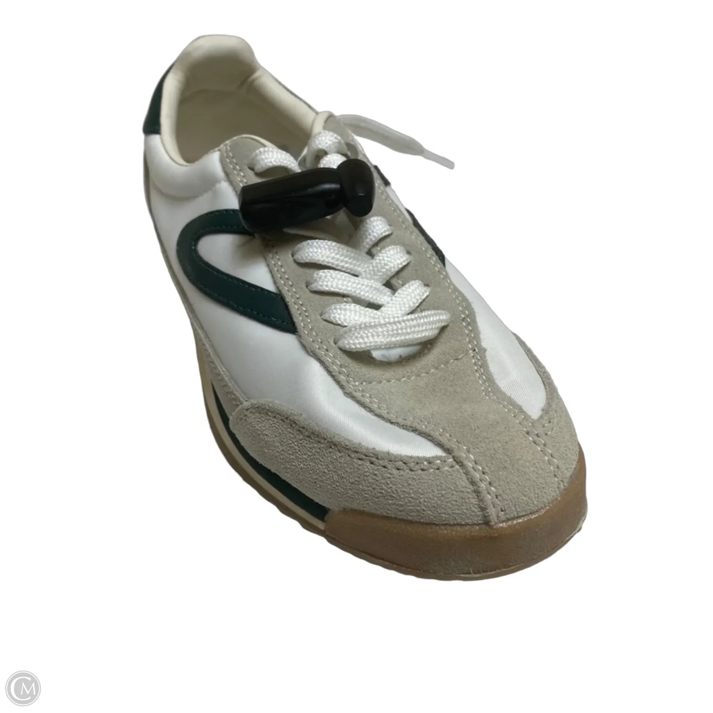 Shoes Sneakers By Tretorn In Green & Grey, Size: 8
