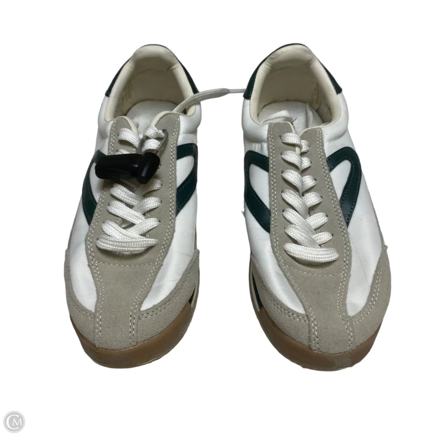 Shoes Sneakers By Tretorn In Green & Grey, Size: 8