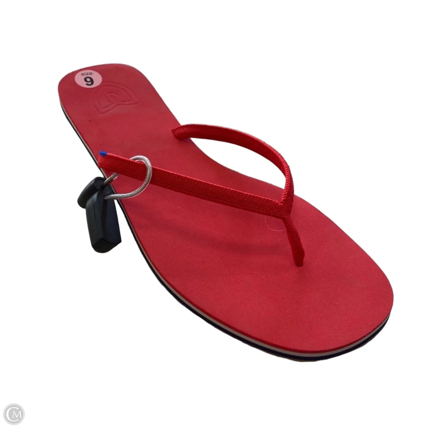 Sandals Designer By Rothys In Red, Size: 9