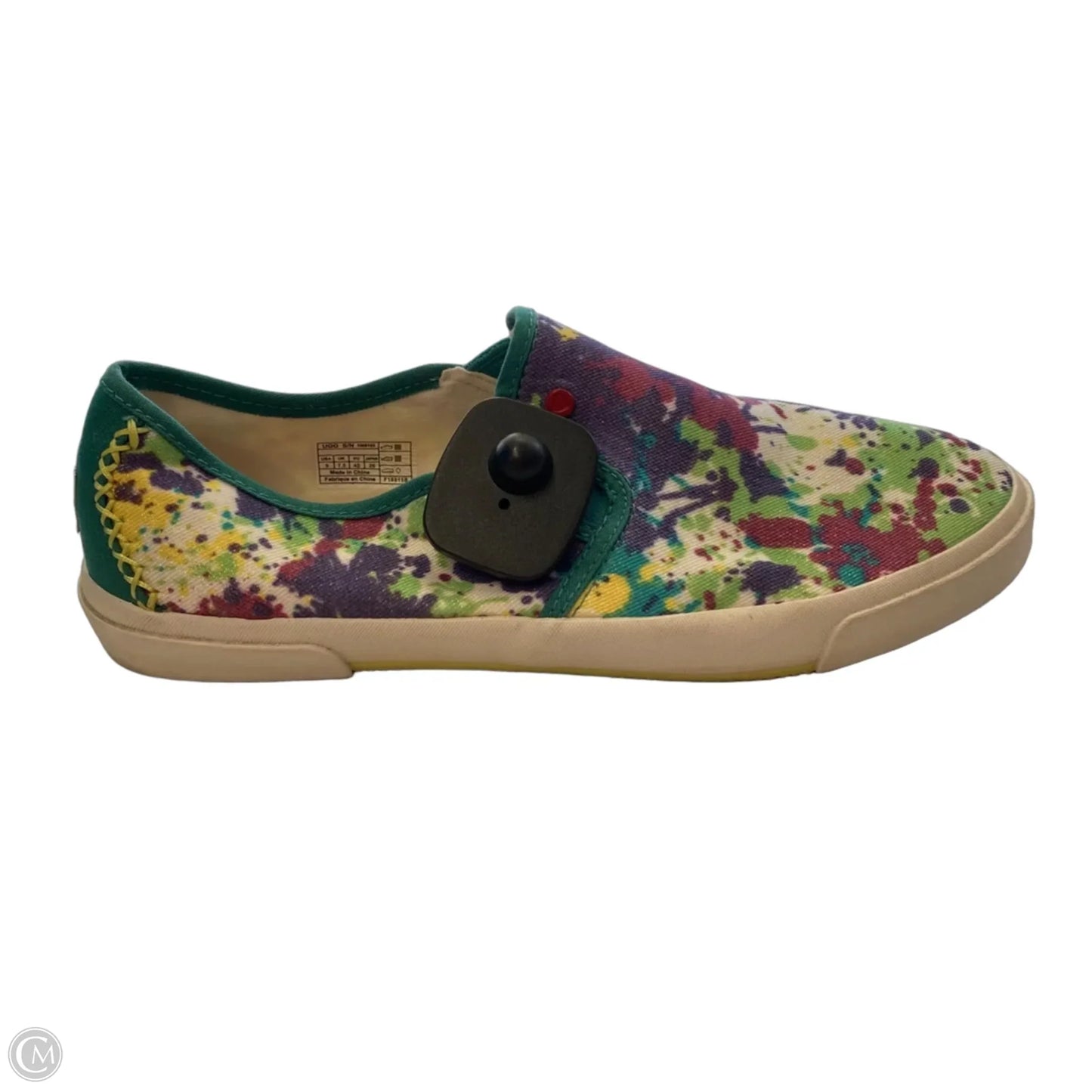 Shoes Designer By Ugg In Blue & Purple, Size: 9