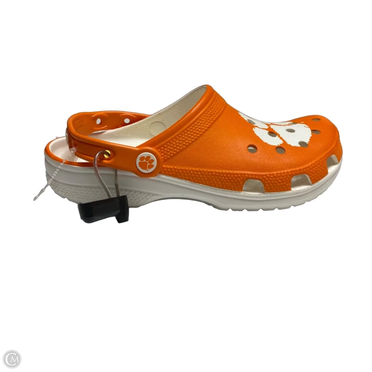 Shoes Flats By Crocs In Orange, Size: 9