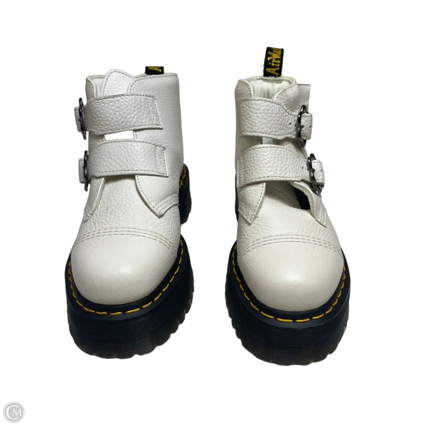 Boots Designer By Dr Martens In White, Size: 8