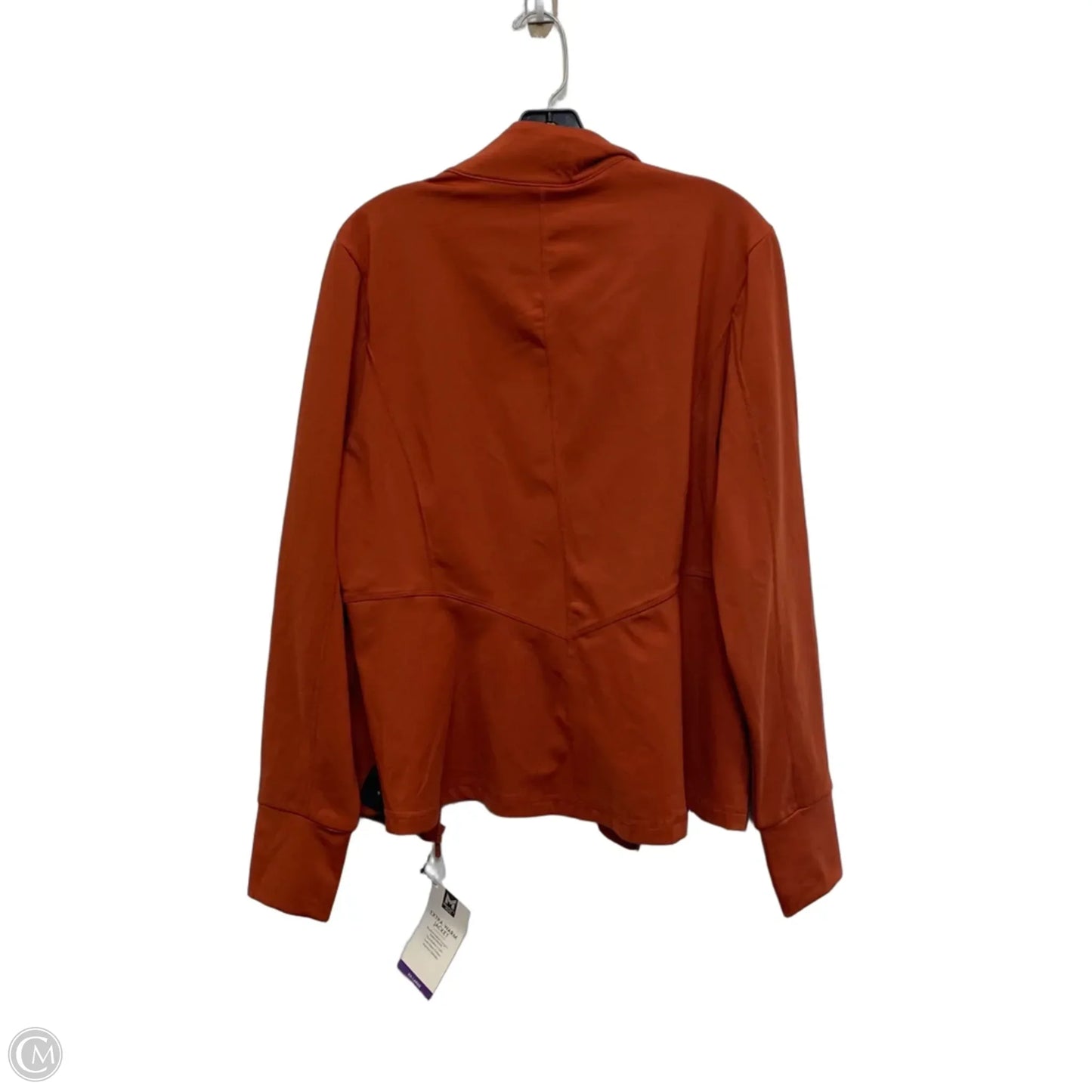 Athletic Jacket By Members Mark In Orange, Size: Xxl