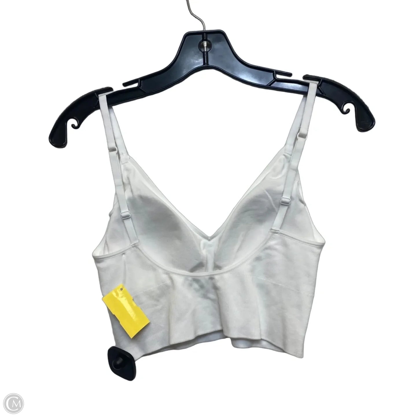 Athletic Bra By Maidenform In White, Size: L