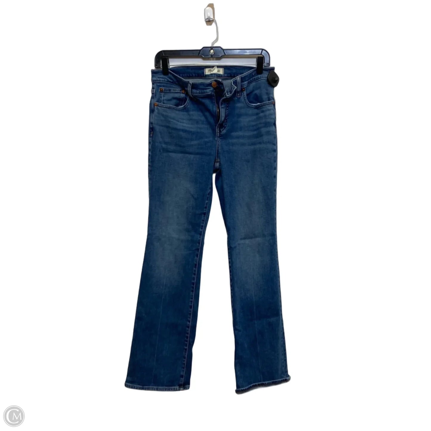 Jeans Boot Cut By Madewell In Blue Denim, Size: 8