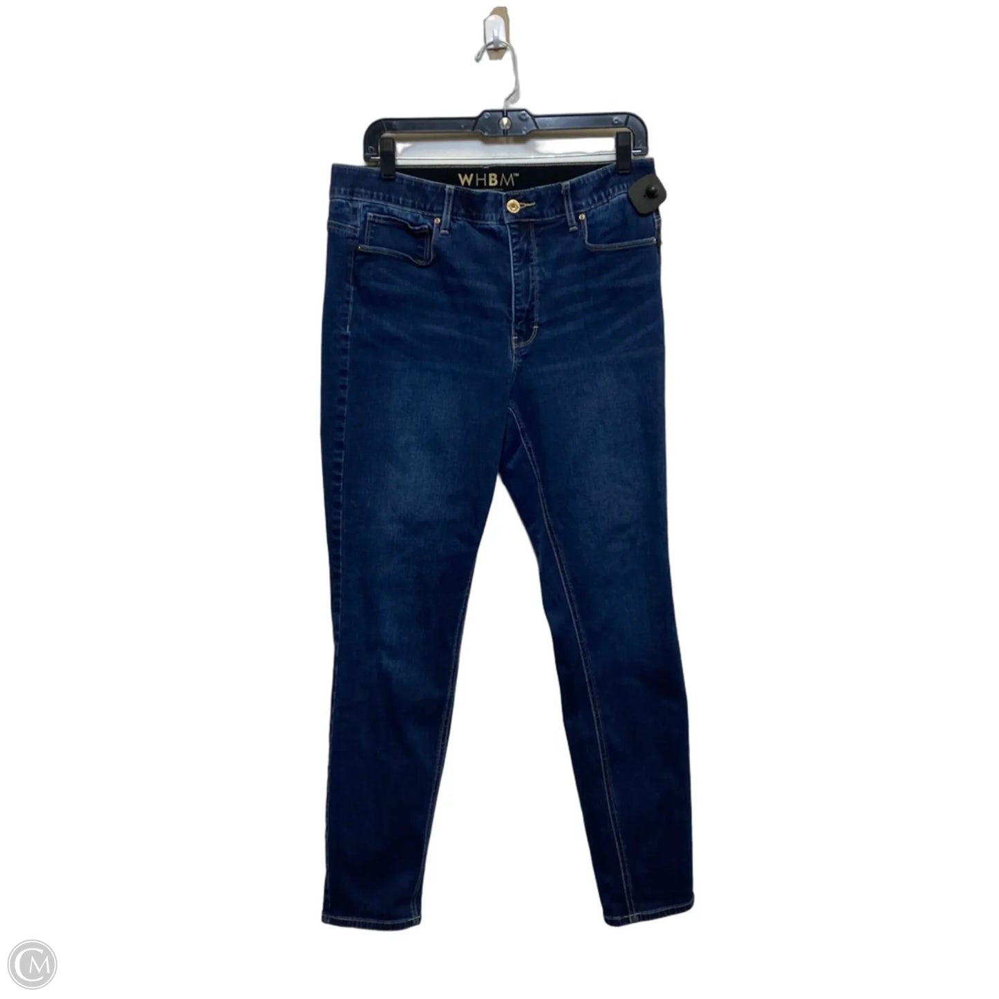 Jeans Skinny By White House Black Market In Blue Denim, Size: 12