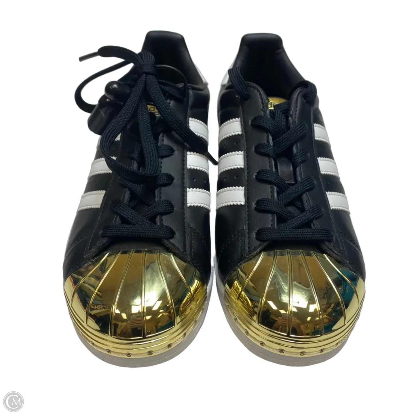Shoes Sneakers By Adidas In Black & White, Size: 6