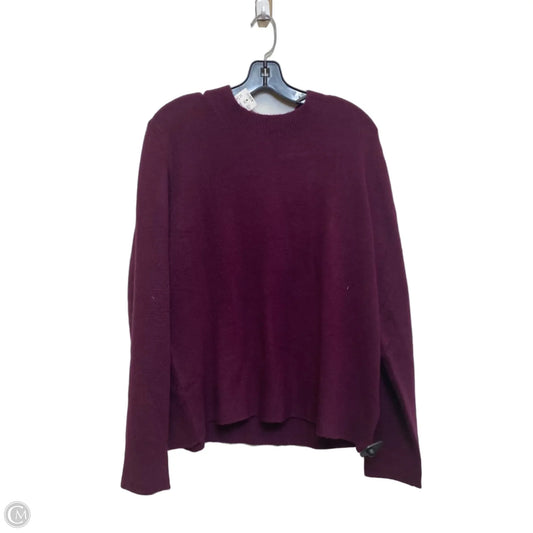 Sweater By J. Crew In Purple, Size: Xl