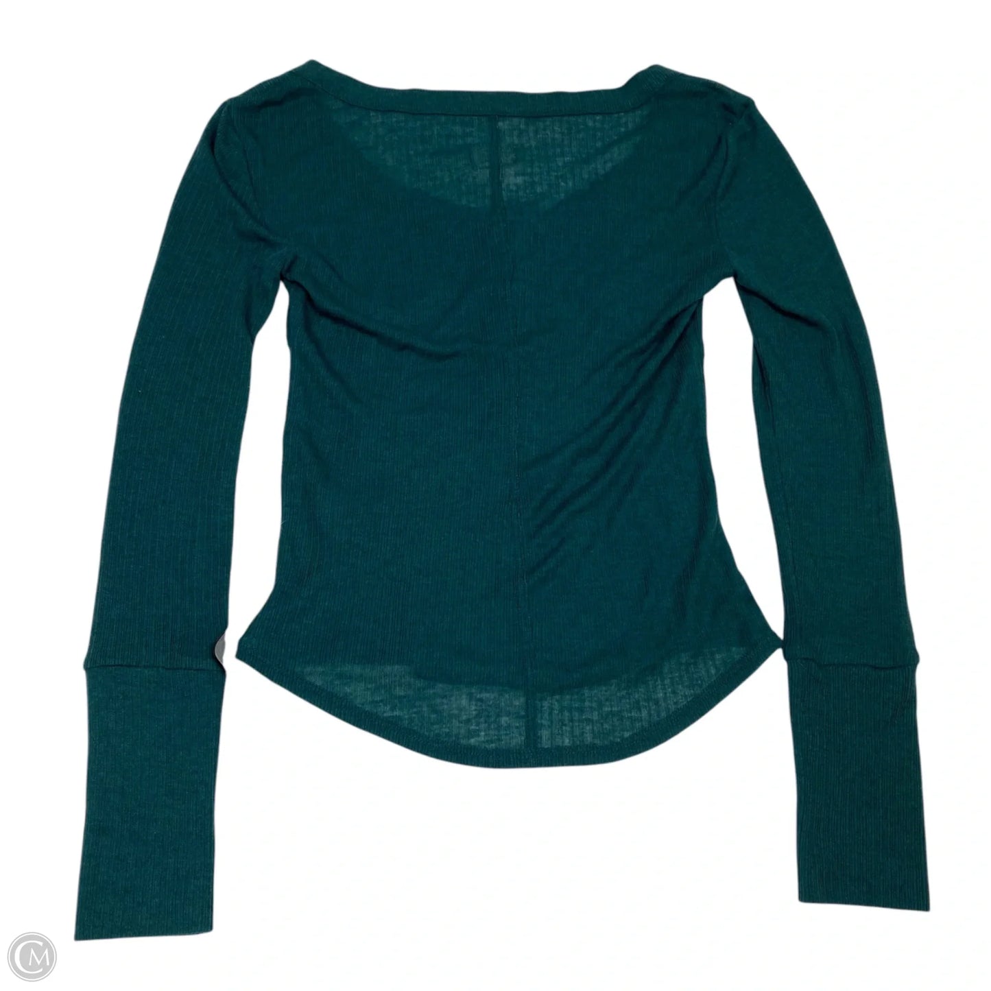 Top Long Sleeve By Pilcro In Green, Size: Xs