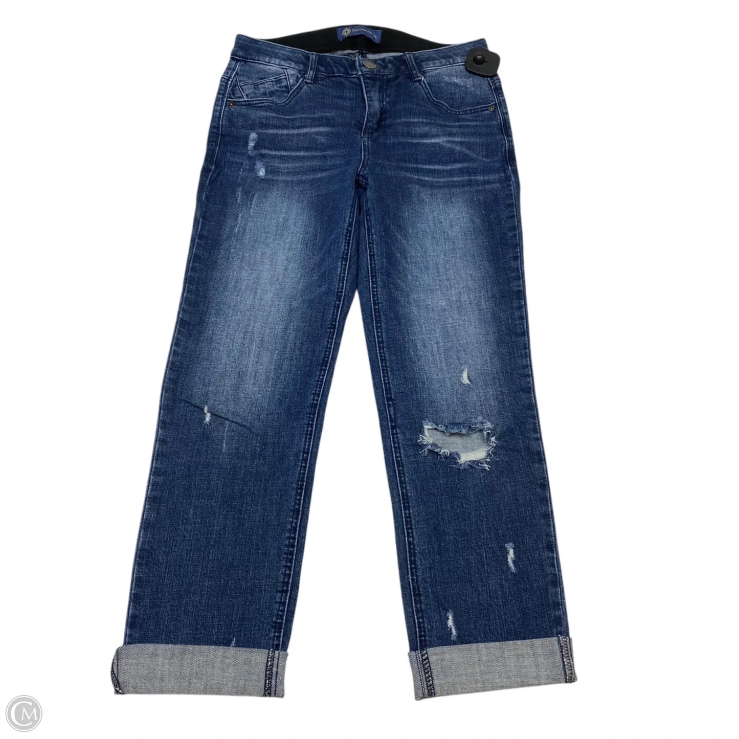 Jeans Cropped By Democracy In Blue Denim, Size: 2