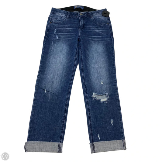 Jeans Cropped By Democracy In Blue Denim, Size: 2
