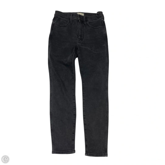Jeans Skinny By Madewell In Grey Denim, Size: 4p