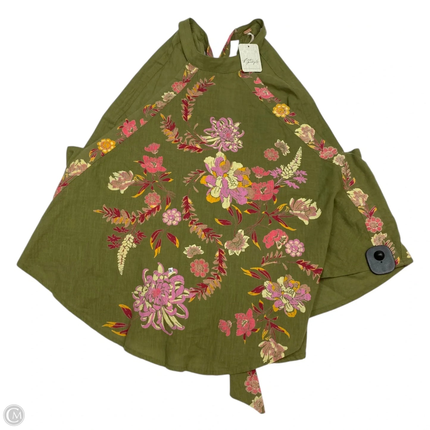 Top Sleeveless By Free People In Green, Size: S