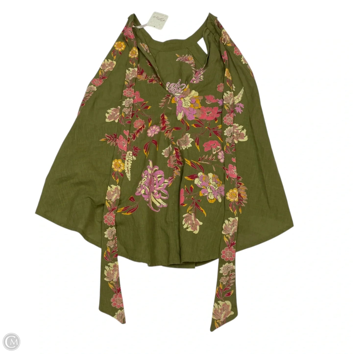 Top Sleeveless By Free People In Green, Size: S