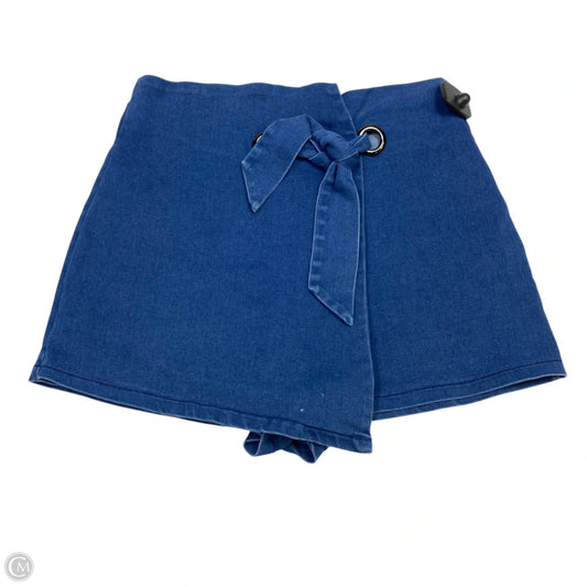 Skort By Altard State In Blue Denim, Size: L