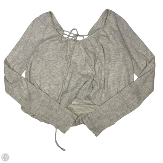 Top Long Sleeve By We The Free In Cream, Size: S