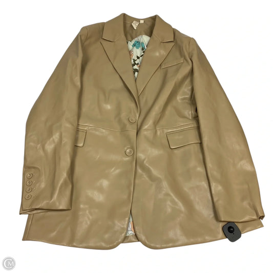 Blazer By Dolan Left Coast In Tan, Size: Xl
