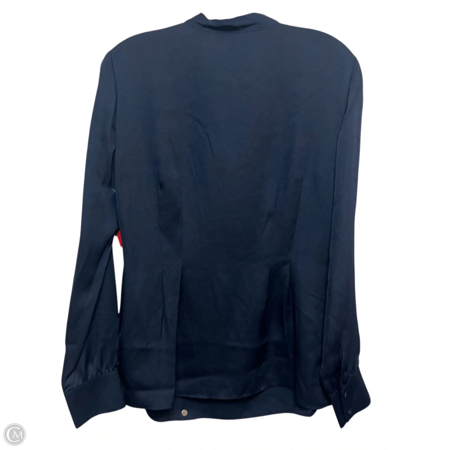 Top Long Sleeve By Brooks Brothers In Navy, Size: M