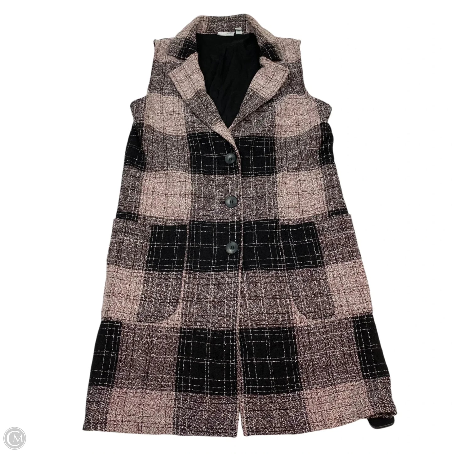 Vest Other By 14th And Union In Black & Pink, Size: Xs