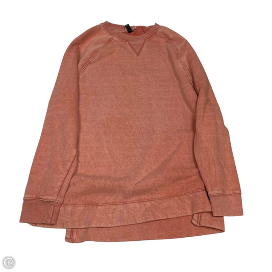 Sweatshirt Crewneck By Universal Thread In Orange, Size: M