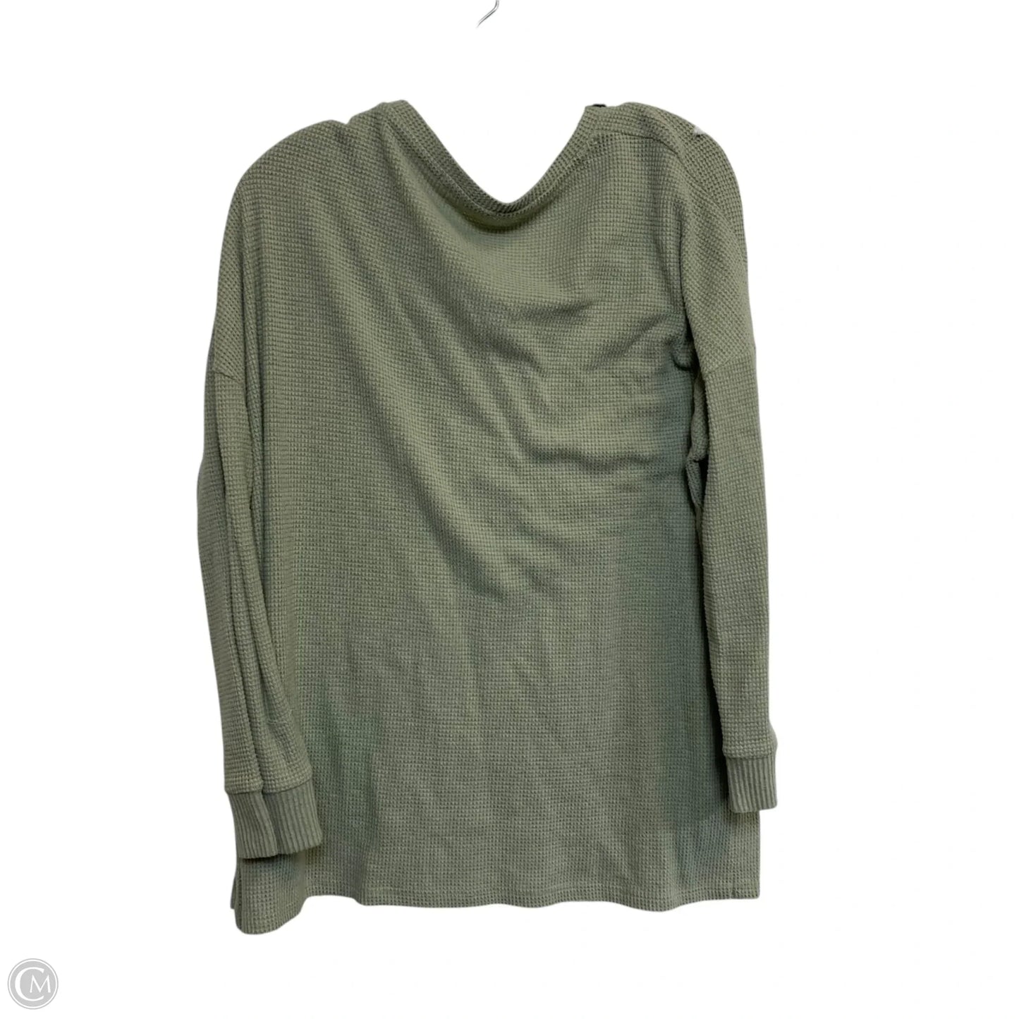 Top 3/4 Sleeve By Pink Rose In Green, Size: 1x