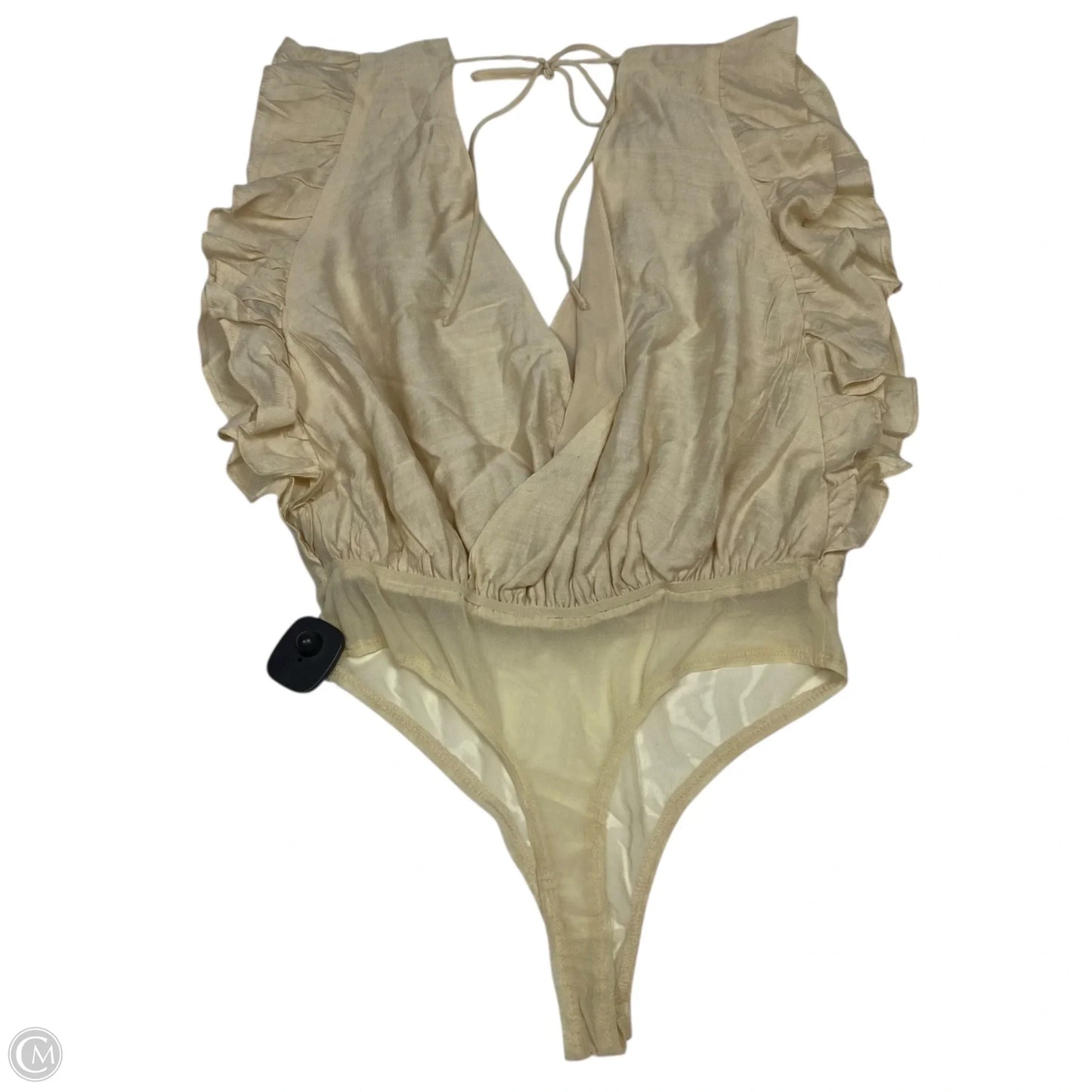 Bodysuit By Lulus In Tan, Size: S