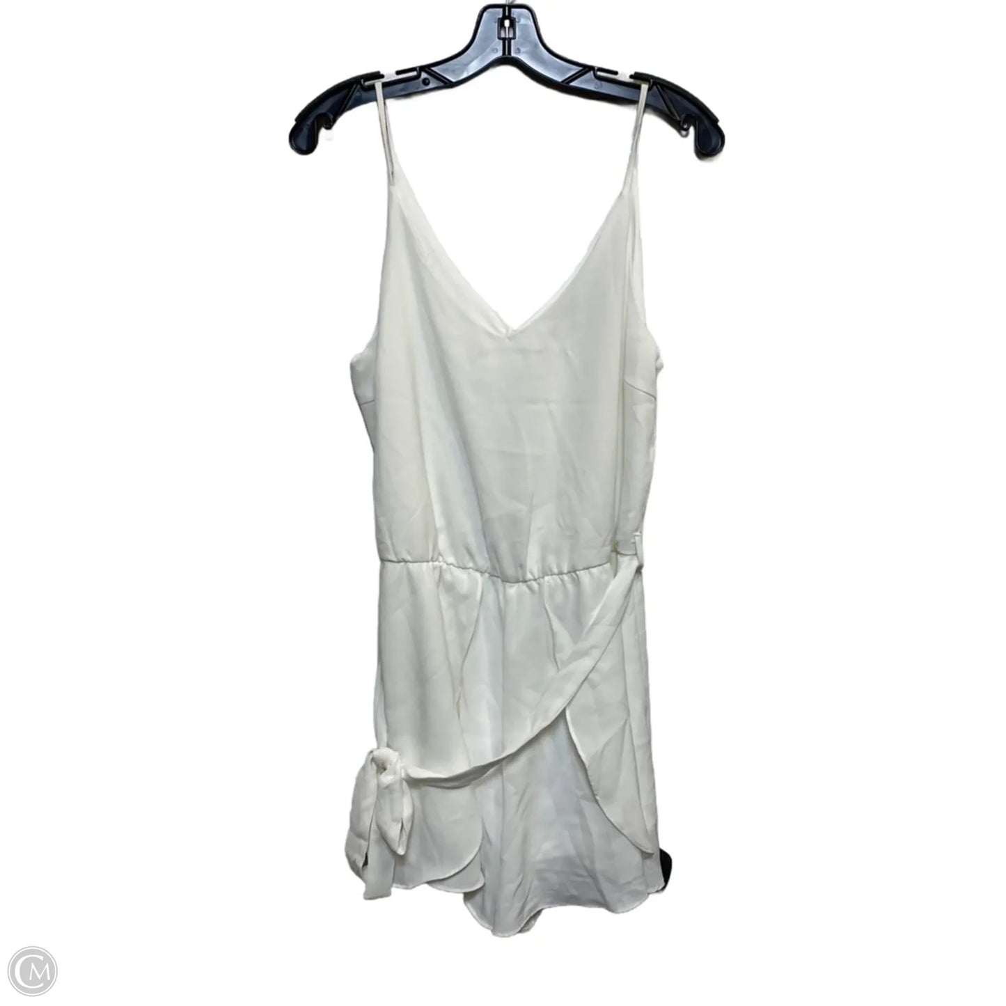 Romper By She + Sky In White, Size: L