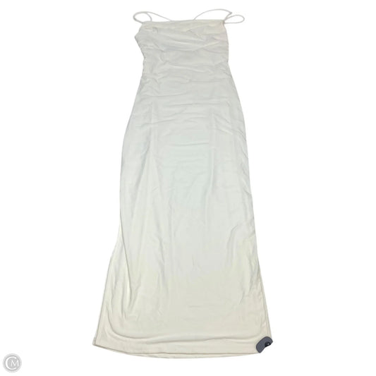 Dress Party Long By Fashion Nova In White, Size: 1x