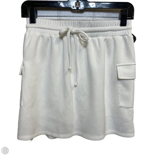 Athletic Skort By Versona In White, Size: M