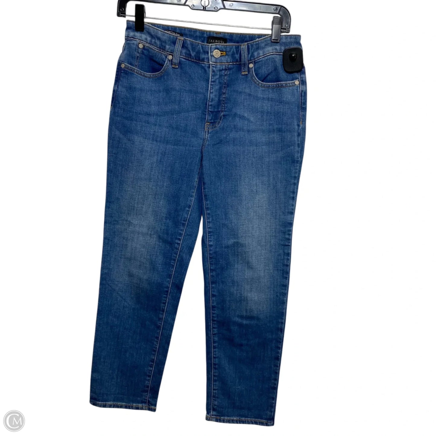 Jeans Straight By Talbots In Blue Denim, Size: 2