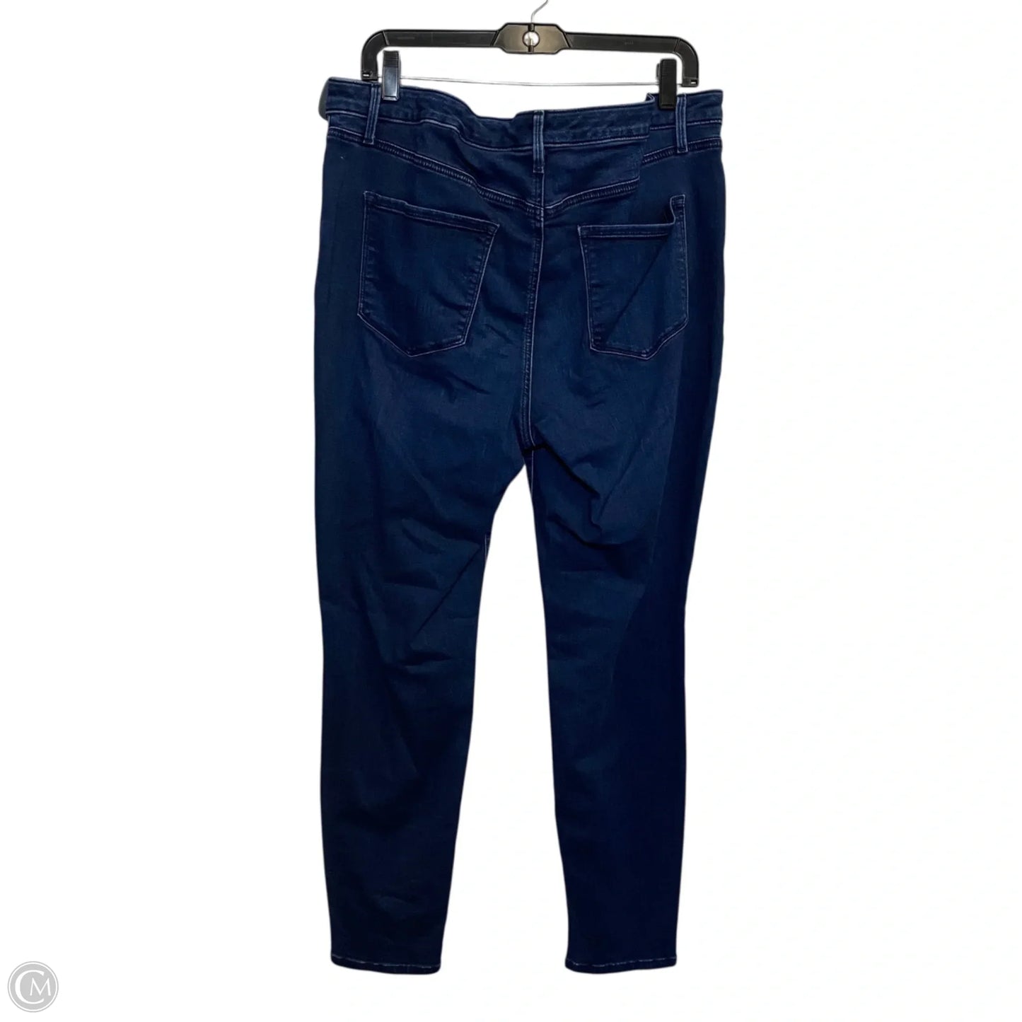 Jeans Skinny By Talbots In Blue Denim, Size: 14