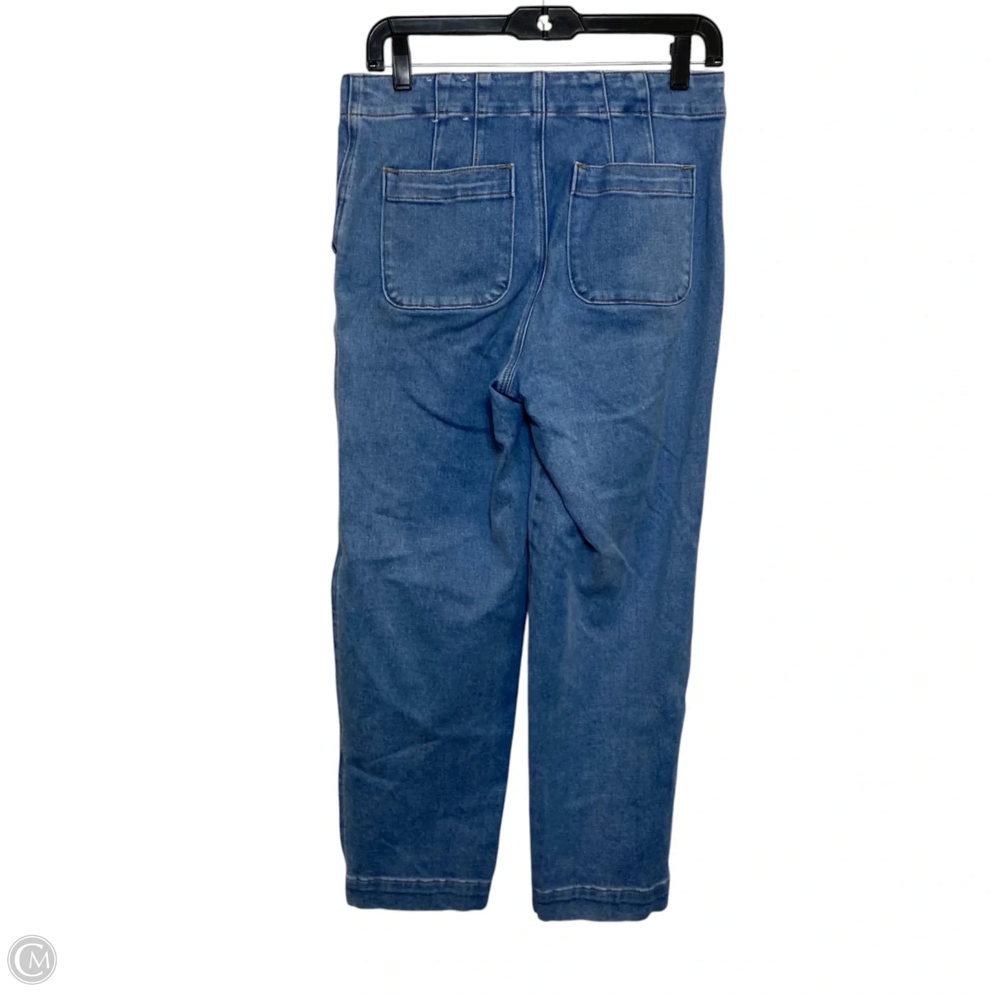 Jeans Straight By Talbots In Blue Denim, Size: 2