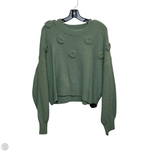 Sweater By Jessica Simpson In Green, Size: Xl