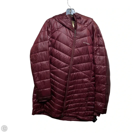 Coat Puffer & Quilted By Columbia In Red, Size: Xl